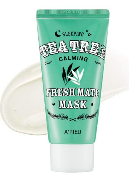 A'pıeu Fresh Mate Çay Ağacı Yatıştırıcı Uyku Maskesi 100ML