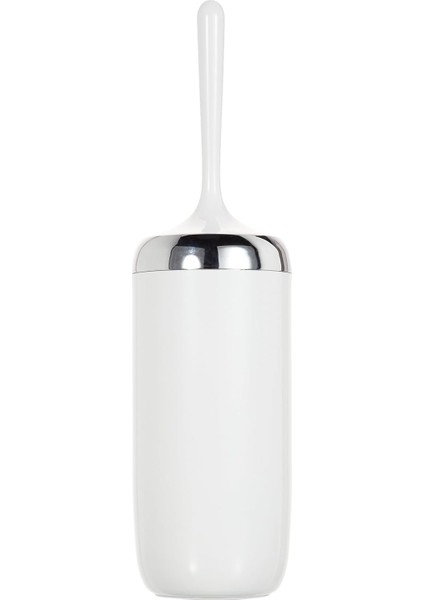 Lima Tuvalet Fırçası, Krom Dekorlu, Beyaz