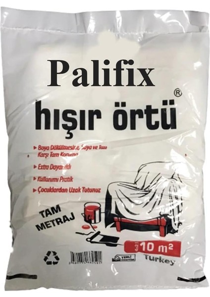 2 Adet Eşya Koruma Örtüsü Hışır Örtü Badana Örtüsü 10 M²