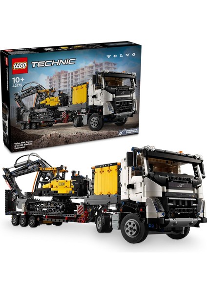 Fmx Kamyon ve EC230 Elektrikli Ekskavatör 42175-10 Yaş ve Üzeri Çocuklar Için Yaratıcı Oyuncak Yapım Seti (2274 Parça)