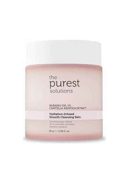 The Purest Solutions Hassas ve Kuru Ciltler Için Nem ve Antioksidan Içerikli Temizleyici Balm 85 gr