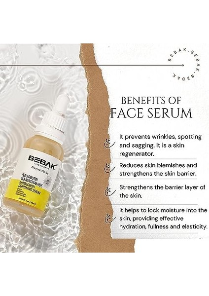 Bebak Pharma Serisi Yüzde Iki Arbutin Serum 30 ml modelleri