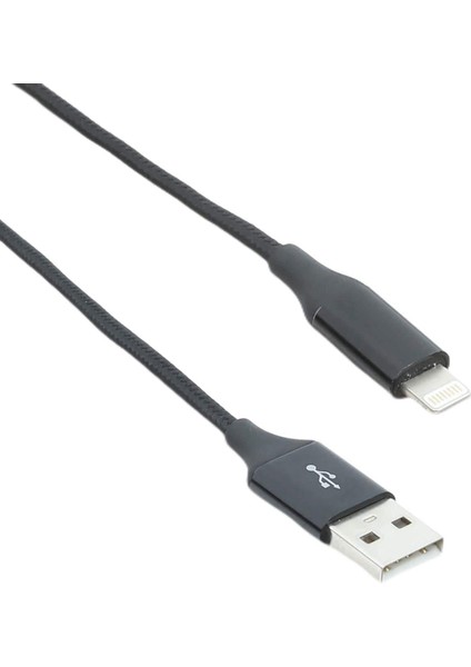 Alumicable Xl 2m. Şarj Kablosu Siyah (2DK19S)