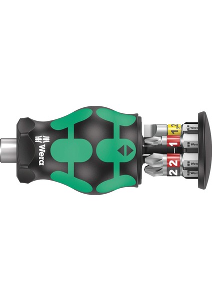 05008874001 Kompakt Stubby 2 Uç Hazneli Tornavida, 7 Parça