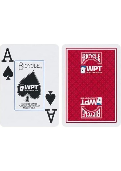 Wpt World Poker Tour Oyun Kartları, Kırmızı Veya Mavi fiyatları