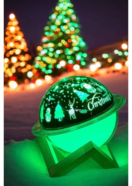 Hava Nemlendirici Masa ve Gece Lambası USB Projeksiyon Aromaterapi - CHT7183-3994 fırsatları