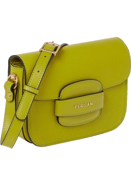Yeşil Hakiki Deri Kadın Çapraz Askılı Çanta - S24Y1BC79781-S7Y