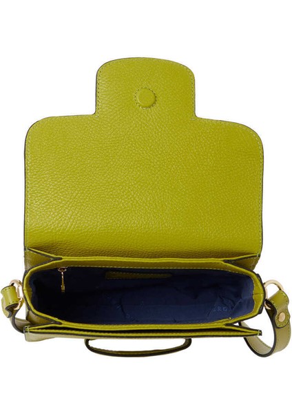 Yeşil Hakiki Deri Kadın Çapraz Askılı Çanta - S24Y1BC79781-S7Y