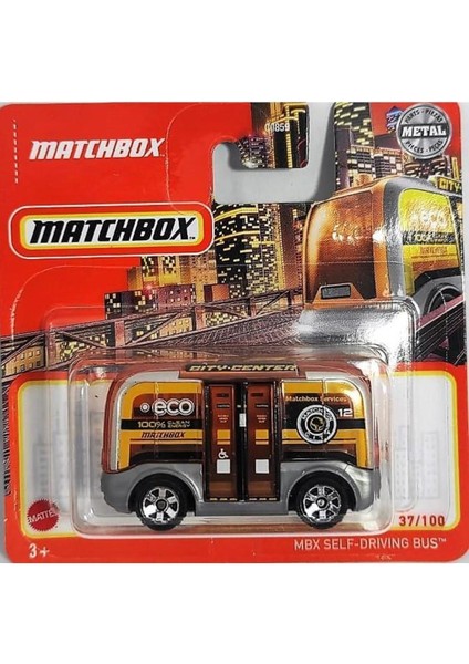 C0859 1:64 Tekli Arabalar Mbx Self-Drıvıng Bus HFR74