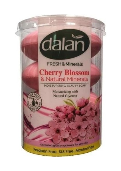 Dalan Fresh&minerals Kiraz Ciçeği &dogal Mineraller 110X4 G