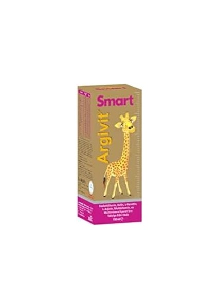 Argivit Smart Şurup 150 ml - Hiperaktivite, Dikkat, Dürtü Kontrolüne ve Boy Uzamasına Yardımcı