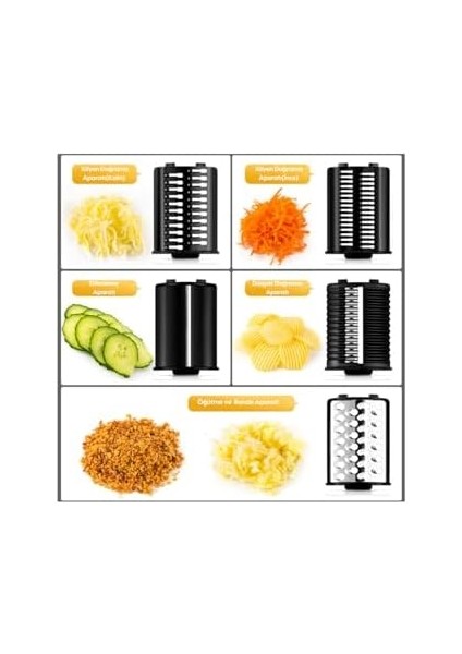 M376 Tam Otomatik Elektrikli Rende, Doğrayıcı ve Rondo modelleri
