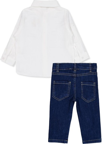 Gömlekli Kot Pantolonlu 6-18 Ay Takım modelleri