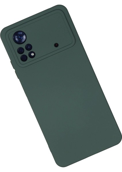 Xiaomi Poco X4 Pro 5g Kılıf Nano Içi Kadife Silikon - Koyu Yeşil fiyatları
