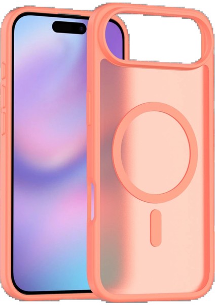 Apple iPhone 17 Air Jota Magsafe Kapak - Turuncu