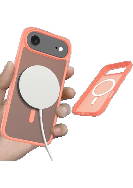 Apple iPhone 17 Air Jota Magsafe Kapak - Turuncu fırsatları