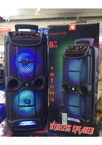 Sıghtzer Mikrofonlu Bluetooth Hoparlör Toplantı Parti Eğlence LED Işıklı Sd Kart Fm USB Girişli Speaker modelleri