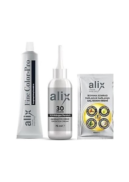 Alix Kit Saç Boyası 50 ml 10.1 Küllü Açık Sarı fiyatları