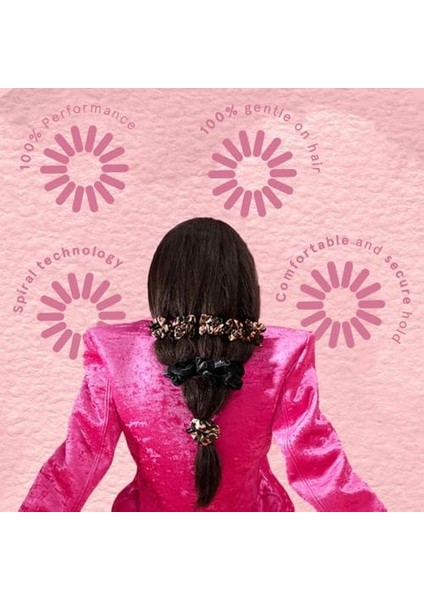 Invisibobble Sprunchie Siyah Kadiye Kumaşlı Saç Tokası modelleri