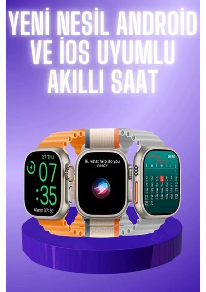 Akıllı Saat Çok Fonksiyonlu Unısex Sosyal Medya Girişli Bluetooth Bağlantılı fiyatları