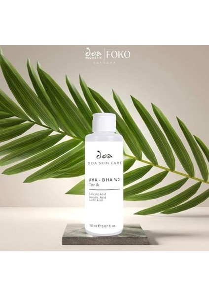 Doa Kozmetik Aha-Bha%3 Tonik (%1 Salisilik,%1 Laktik,%1 Glikolik Asit)