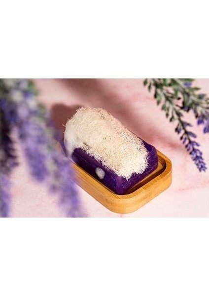 Volkan Ates Natural & Beauty Lavanta Yağlı Kabak Lifli Doğal Sabun 130 gr