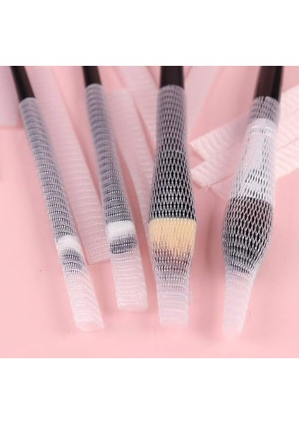 Busstier Makyaj Fırçası Koruyucu Seti Esnek ve Nefes Alabilir Plastik Kılıf Fırçaları Hijyenik ve Düzenli modelleri