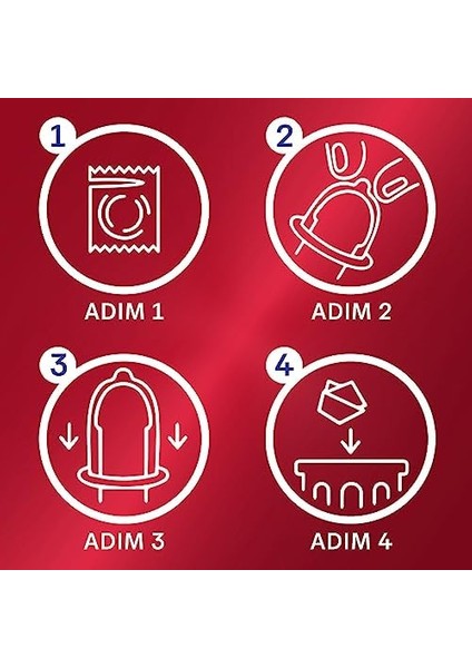 Durex Yakın Hisset Slim Fit 32'li Prezervatif