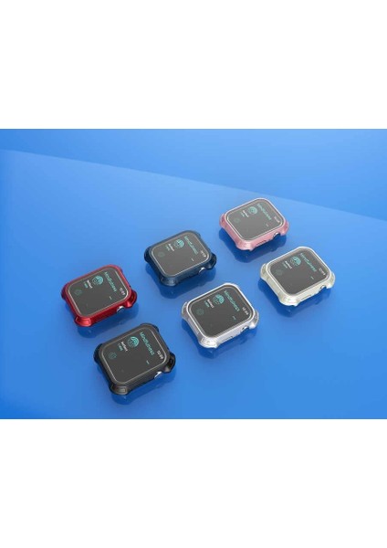 7 ile Uyumlu 41MM Için Tank Zırh Kasa ve Ekran 7 ile Uyumlu Köşelerdeki Airbag Dizaynı Düşmelere Karşı Maksimum Koruma Sağlar Talisman Gard Rosegold fiyatları