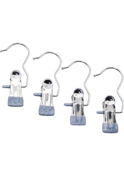 Pcs Kıskaçlı Taşınabilir Çok Amaçlı Tekli - Metal Askı Silikon Kılıf Uçlu (4172)