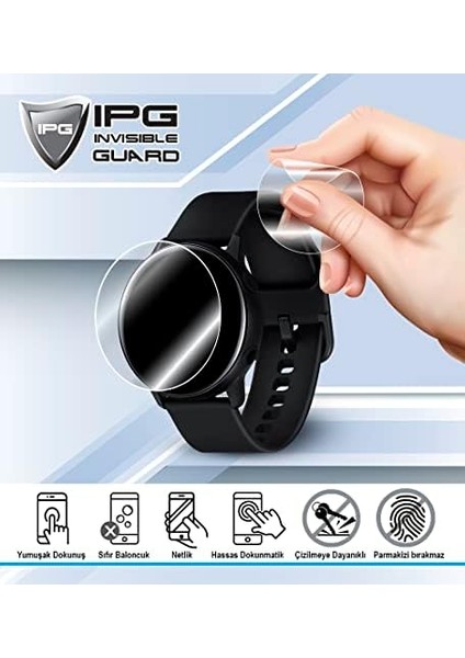 5s Akıllı Çocuk Saati ile Uyumlu Ipg Hydrogel Ekran Koruyucu (2 Adet) (5s) modelleri