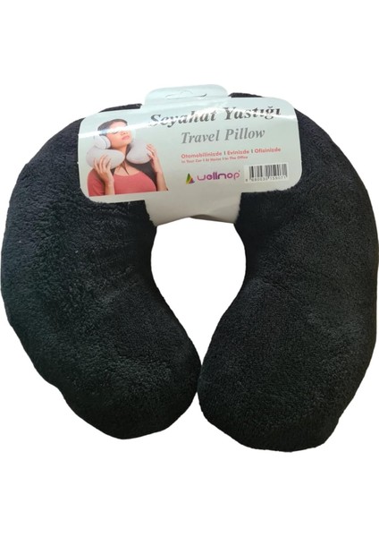 Boyun Yastığı Koyu Siyah