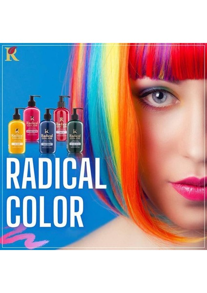Radical Krem Boya 250 ml Sarı *