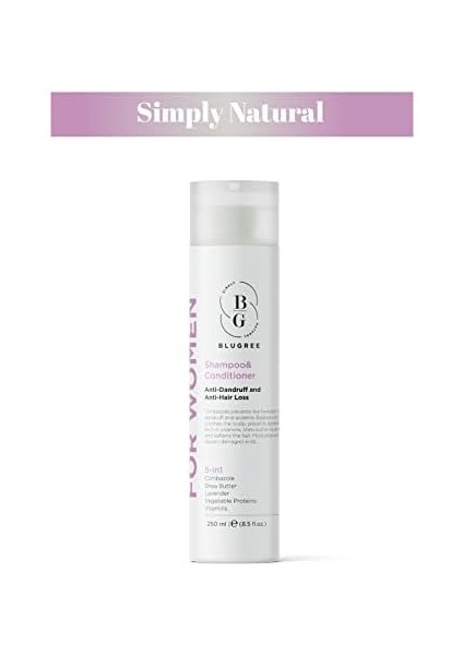 Blugree Kadınlara Özel Dökülme ve Kepek Karşıtı Şampuan ve Saç Kremi 250 ml fiyatları
