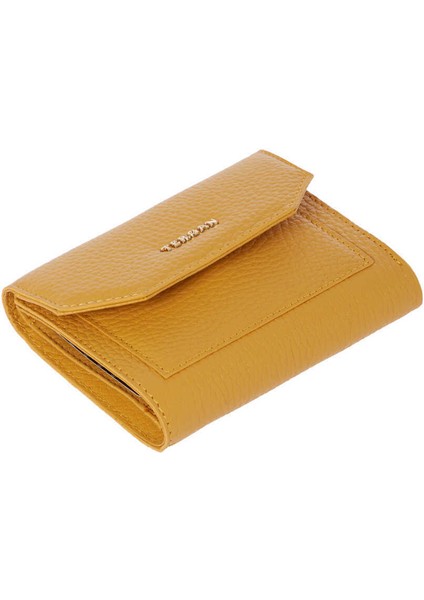 Sarı Hakiki Deri Kadın Cüzdan - S1CB00005809-H28 indirimleri
