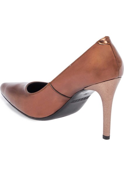 Bakır Vegan Kadın Stiletto - K24I1AY67394-L9Q