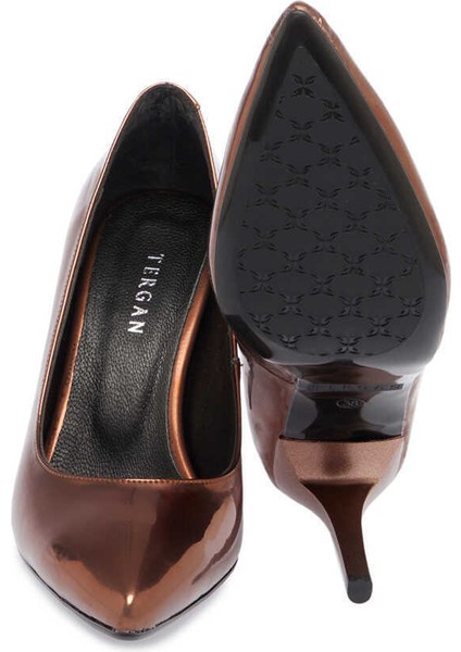 Bakır Vegan Kadın Stiletto - K24I1AY67394-L9Q
