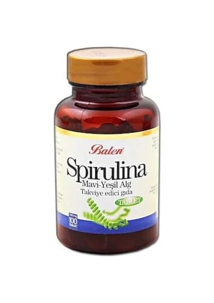 Balen Spirulina Tablet 740 Mg x 100 Tablet fiyatları