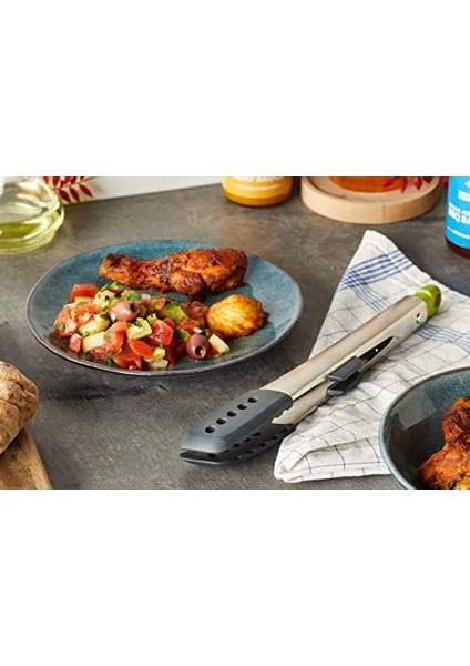 10162 Elevate Silikon Maşa, Gri/yeşil modelleri