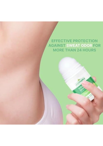 Yeşilmarka Doğal Deodorant- Bergamot- Terlemeyi Değil Ter Kokusunu Engelleyin- Çocuk ve Yetişkin Için- Aluminyumsuz- Alkolsüz- Parabensiz- Parfümsüz