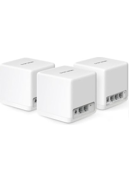 Halo H60X 3-Pack, AX1500MBPS, Dual-Band, Gigabit Portları, 100'E Kadar Cihaz Bağlanabilir, 550 M²'ye Kadar Kapsama, Akıllı Bağlantı, Mobil Uygulama ile Kolay Kurulum, Wi-Fi 6 Mesh Sistemi modelleri