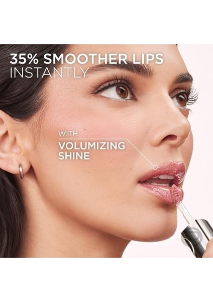 L'oréal Paris Plump Ambition Hyaluron Lip Oil Besleyici ve Nemlendirici Dudak Parlatıcısı - 650 Nude Macaron modelleri