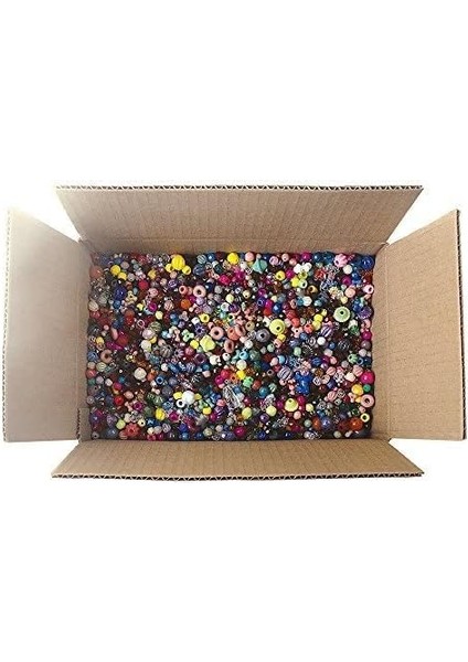 Bonanza El Işi Boncukları, Karışık, 2,3 Kg, Farklı Boyutlarda, Çok Renkli modelleri