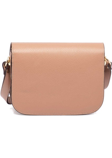 Pudra Hakiki Deri Kadın Çapraz Askılı Çanta - S24Y1BC79781-L4F