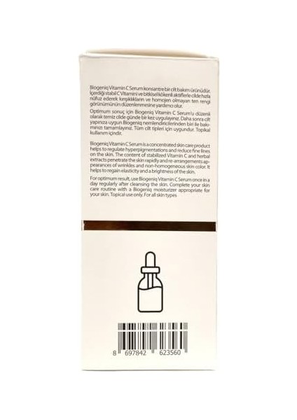 Biogeniq Beauty Professional Care Vitamin C 30 ml Facial Care Serum