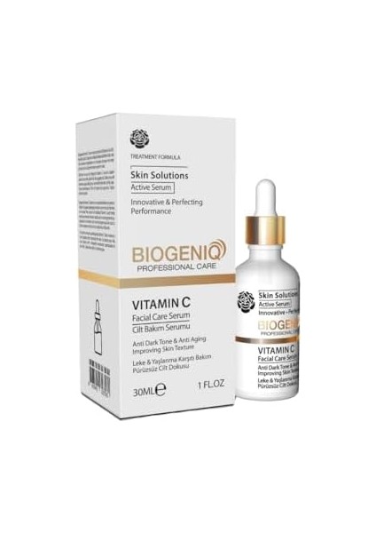 Biogeniq Beauty Professional Care Vitamin C 30 ml Facial Care Serum fiyatları