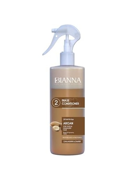 Bianna Çift Fazlı Argan Içeren Fön Suyu | Canlandırır & Onarır - 400ML fiyatları