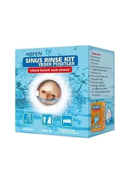 Sinus Rinse Kit Yedek Poşetleri