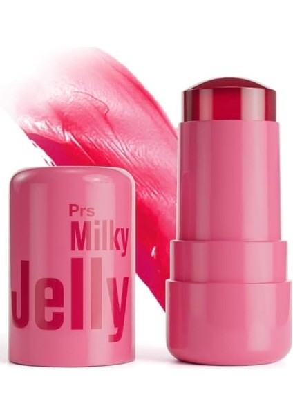 Procsın Milky Jelly Doğal Görünüm Dudak ve Yanak Renklendirici Allık Kırmızı (Red) 5 gr