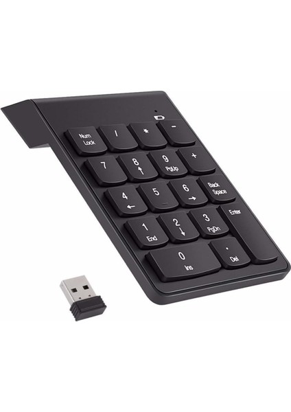 AL-2021 USB Numpad Keypad Kablosuz Numerik Klavye USB Numaratör Tuş Takımı